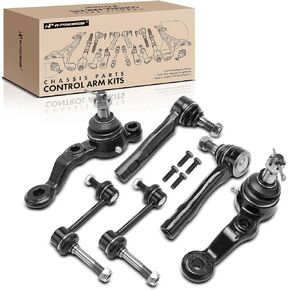 A-Premium 6Pcs Front Suspension Kit, Sway Bar Link Lower Ball Joint Outer Tie Rod End, Compatible with Lexus IS300 2001 2002 2003 2004 2005