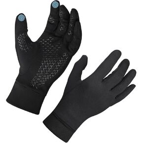 MMOBIEL Touch Screen Winter Gloves Anti Slip Lightweight Cold Weather Gloves for Running, Hiking, Cycling, Biking, Texting etc. – Warm Touchscreen Outdoor Sports Gloves - Men & Women – Size M