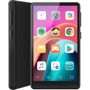 MP3 Player with Bluetooth and WiFi, 4.0" Touch Screen, Octa-core Processor, MP4 Player with Spotify, Pandora, Music, 3GB RAM 32GB ROM Up to 512 GB, Android Music Player for Parental Control, FM