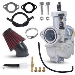 PE28mm Carburetor Replaces For 200cc-250cc Flange Motorcycle Engine CG175 CG200 CG250 ATV/UTV Mini Bike Dirt Bike Pit Bike Yamaha Honda Kawasaki Suzuki Apollo Dirt Bike Mini Bike TAOTAO Scooter