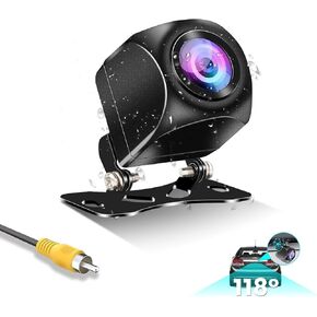 NHOPEEW AHD Rear View Camera for Car, Night Vision Waterproof Reverse Backup Camera for Car Truck RV Pickup
