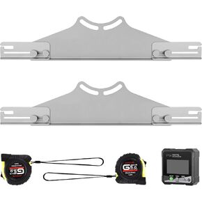 Toe Alignment Tool Toe Plates Wheel Alignment Tool Automotive with 2 Tape Measures and 1 Digital Angle Finder Provides Accurate Fast Wheel Alignment Measurements for Car, ATV, UTV