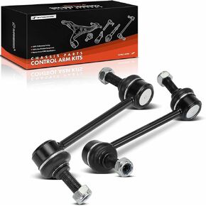 A-Premium 2 x Front Sway Bar Links Stabilizer Bar Links, Compatible with Hyundai Genesis 2015-2016 & Genesis G80 2017-2020, G90 2017-2022 & Kia K900 2019-2020