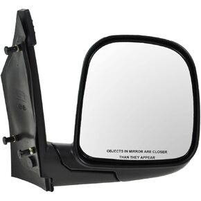 TRQ Right Mirror Passenger Side Compatible with 1996-2002 Chevrolet Express 1500 Express 2500 Express 3500 GMC Savana 1500 GM1321245