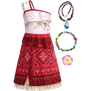 Princess Costume for Girls,Princess Dress for Kids Birthday Dress up Outfits,Halloween Costume for Girls Kids