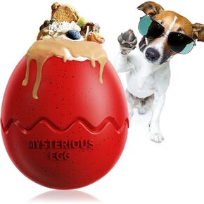 Classic Dog Toy for Extra XX-Larger Aggressive Chewers Indestructible Tough Enduring Wet Food Cups Slow Dispenser Interactive Big Puppy Toys Teeth Toothbrush Chase Fetch Chew Medium Dogs Breed