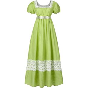 Regency Dresses for Women Regency Era Dress for Women Victorian Empire Waist Tea Party Ball Gown