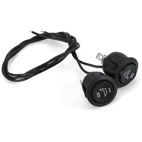 Car Seat Heater Switch Universal Round Heated Hi Low Off Control 2 Pack