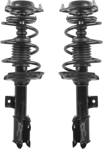 زوج MOSTPLUS من مجموعة دعامة زنبركية كاملة لفائف أمامية متوافقة مع ممتص الصدمات 2011-2016 Hyundai Elantra 172709 172708 in Kuwait