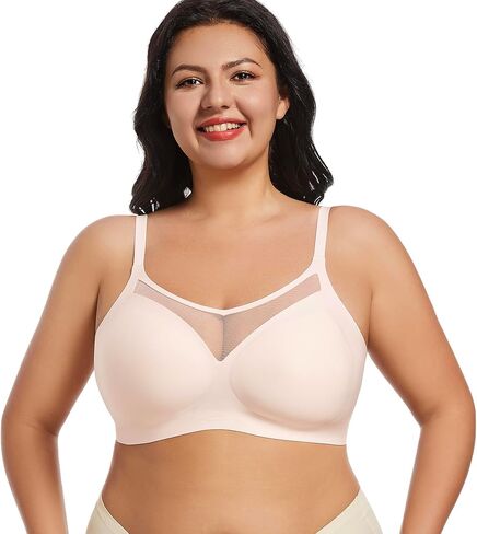 Wireless Bras for Women, Comfortable Seamless Bras, Push Up Bras No Underwire, Bralettes Sleep Bras for Women in Saudi Arabia