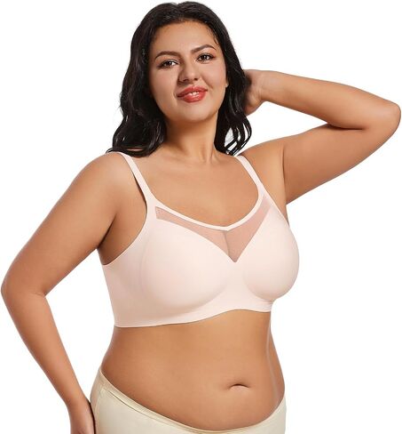 Wireless Bras for Women, Comfortable Seamless Bras, Push Up Bras No Underwire, Bralettes Sleep Bras for Women in Saudi Arabia