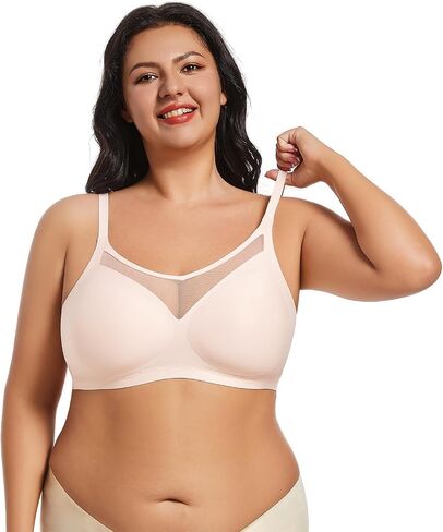 Wireless Bras for Women, Comfortable Seamless Bras, Push Up Bras No Underwire, Bralettes Sleep Bras for Women in Saudi Arabia