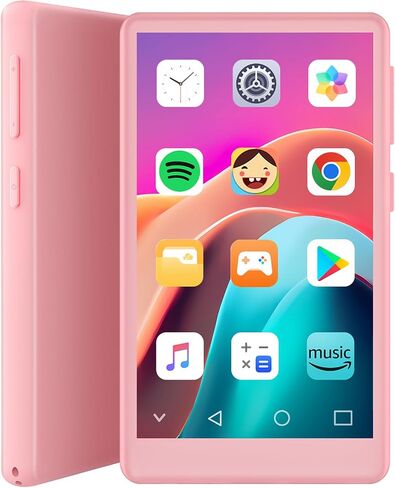 MP3 Player with Bluetooth and WiFi, 4.0" Touch Screen, Octa-core Processor, MP4 Player with Spotify, Pandora, Music, 3GB RAM 32GB ROM Up to 512 GB, Android Music Player for Parental Control, FM in Saudi Arabia