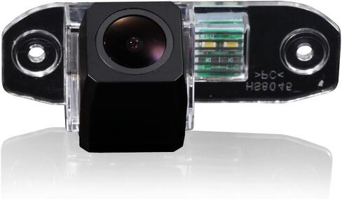 Vehicle Backup License Plate Cameras Car Rear View Backup Camera for Volvo S80L /S40L/S80/S40/S60/V60/XC90/XC60/C70/s60L Parking Reverse HD Waterproof (Model B= 2 x Screw Connector) in Kuwait