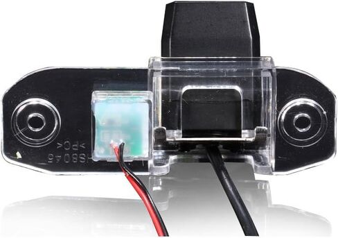 Vehicle Backup License Plate Cameras Car Rear View Backup Camera for Volvo S80L /S40L/S80/S40/S60/V60/XC90/XC60/C70/s60L Parking Reverse HD Waterproof (Model B= 2 x Screw Connector) in Kuwait