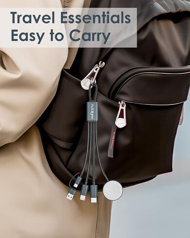 كابل شحن متعدد 3 في 2 مطور لشاحن iWatch وشاحن iPhone وكابل شاحن USB C متعدد الشحن السريع متوافق مع iWatch Ultra/SE/10/9/8/7/6/5/4/3/2/1,16/15 /14/13/جالاكسي S23-4FT in Kuwait