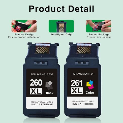 SAILNER 65 XL Remanufactured Ink Cartridge Replacement for HP Ink 65 Black and Color Combo Pack 65XL for Envy 5055 5052 5058 DeskJet 3755 2655 3752 3720 3722 3723 3758 2652 2622 Printer for HP Ink 65 in Saudi Arabia