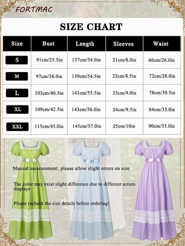 Regency Dresses for Women Regency Era Dress for Women Victorian Empire Waist Tea Party Ball Gown in Saudi Arabia