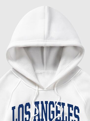 SHENHE Men's Loose Fit Bear Embroidery Long Sleeve Thermal Hooded Sweatshirt Hoodie Tops in Saudi Arabia