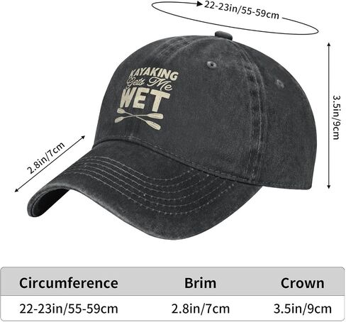 Life is Better On The River Baseball Cap Golf Dad Hat Adjustable Original Classic Low Profile Cotton Hat Men Women in Kuwait