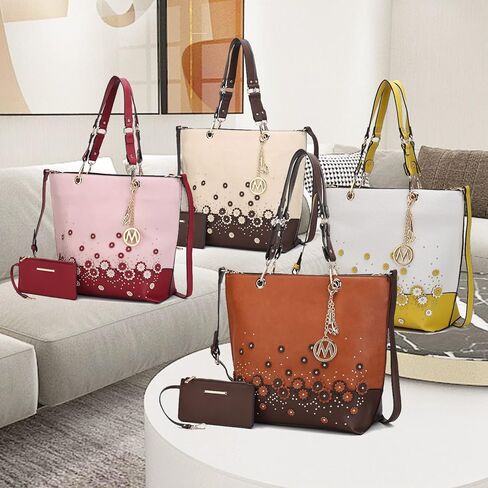 حقيبة يد من مجموعة MKF لمحفظة ساتشيل ذات مقبض علوي للنساء مع حقيبة صغيرة in Kuwait