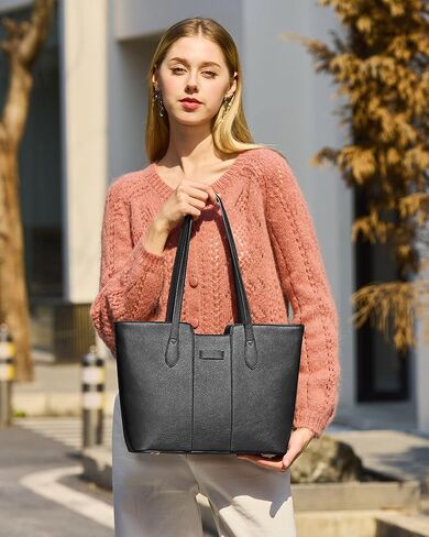ToLFE Tote Bags for Women Purses and Handbags Top Handle Satchel PU Leather Shoulder Hobo Bags | Top Handle in Kuwait