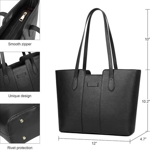 ToLFE Tote Bags for Women Purses and Handbags Top Handle Satchel PU Leather Shoulder Hobo Bags | Top Handle in Kuwait