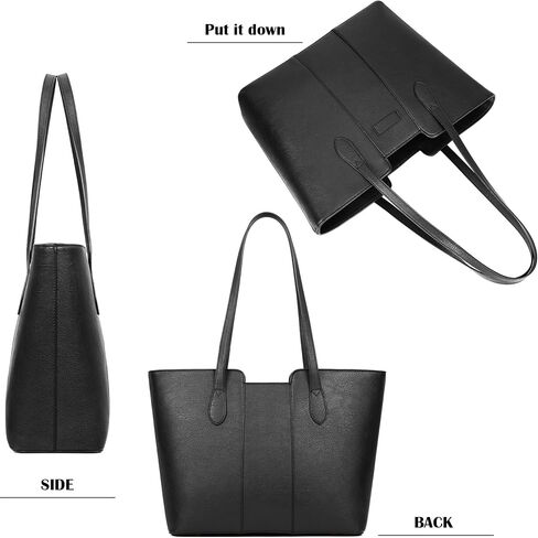 ToLFE Tote Bags for Women Purses and Handbags Top Handle Satchel PU Leather Shoulder Hobo Bags | Top Handle in Kuwait
