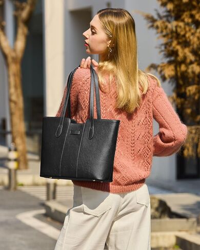 ToLFE Tote Bags for Women Purses and Handbags Top Handle Satchel PU Leather Shoulder Hobo Bags | Top Handle in Kuwait