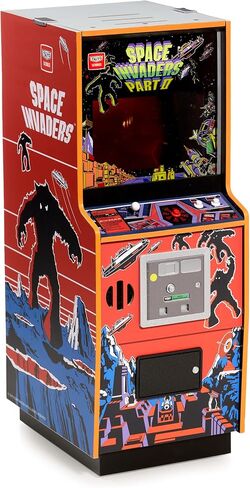 Quarter Arcades Official TMNT Turtles in Time 1/4 Sized Mini Arcade Cabinet by Numskull - Playable Replica Retro Arcade Game Machine - Micro Retro Console in Saudi Arabia