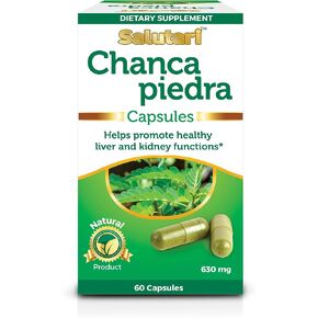 salutari Chanca Piedra Kidney Stone Breaker Capsules | 1260 MG Natural Supplement for Gallbladder Support & Urinary Pain Relief | 60 Vegetarian Capsules with Chanca Piedra Extract in Saudi Arabia