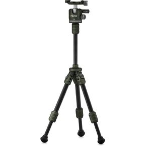 Tilta BT03E Tabletop Tripod - Forest Green | 360° Ball Head with 1-Stage Carbon Fiber Tripod Legs (3KG) Extendable Edition | Arca Quick Release Plate | Tilt 90° Slot | Supports Up to 6.6lbs | Durable