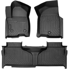 Cartist Floor Mats Compatible with 2021-2024 Chevrolet Chevy Tahoe & GMC Yukon All Weather Floor Liner 1st & 2nd Row Heavy Duty (NOT for Yukon XL)