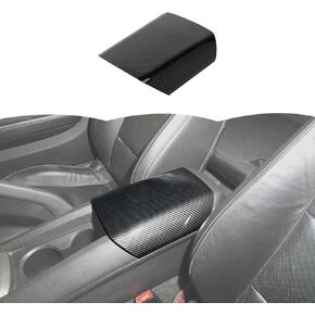 RT-TCZ Carbon Fiber Center Console Cover Armrest Box Trim Cover Decoration Interior Accessories for Chevy Camaro 2010-2015