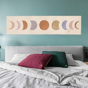 GYW Abstract Art Moon Phase Tapestry Cute Moon Tapestry Wall Hanging for Bedroom Living Room Decor (moon)