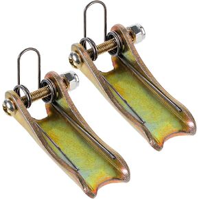 2 Pack 1.7 Inch Hook Safety Latch Kit, Clevis Slip Hook Receiver Hitch Replacement, Suitable for Trailer Hooks and Other Vehicle Hooks