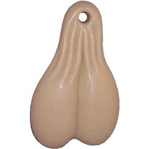 BULLS BALLS Bull Nuts, Solid Color-Black, Massive 10" Tall Series, Made in USA