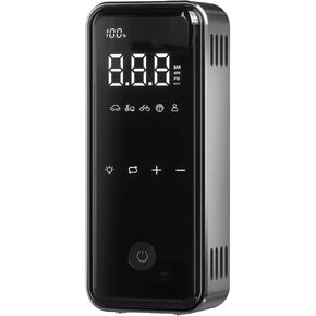 MotorX Tire Inflator Portable Air Compressor 2nd Generation, Large Tire Inflator Speed Level 30 Seconds Fast Inflation Air Pump, 15000mAh Battery Capacity, 65W 5X Fast Charging, Deluxe Package.
