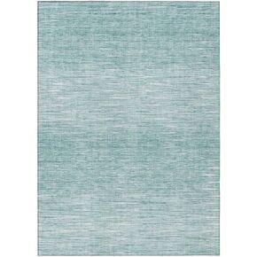 Addison Rugs Chantille ACN800 Aqua 5' x 7'6" Indoor/Outdoor, Machine Washable, Easy Clean, Non Shedding, Bedroom, Living Room, Dining Room, Kitchen, Patio Rug