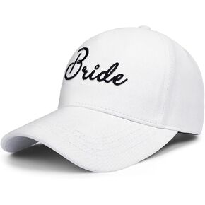 Bride Hat Embroidered Dad Hat Trucker Hats Distressed Vintage Cotton Baseball Cap for Women