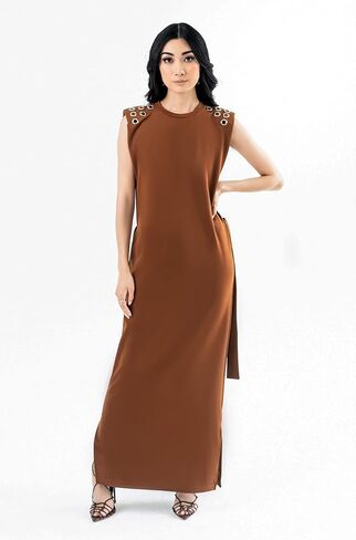 Pantora Women's Teresa Grommet Maxi Dress in Kuwait