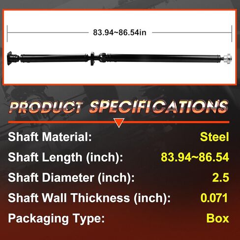 عمود المحرك مناسب لـ Explorer/Ford Taurus/Ford Taurus X/Police Interceptor Utility/Police Interceptor Sedan/Lincoln MKS، AT AWD، مجموعة عمود محرك الدعامة، استبدال الجانب الخلفي # 8G1Z4R602B in Kuwait