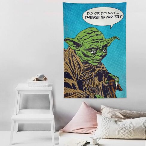 There is No Try Inspirational Quote Tapestry - Motivational Wall Art for Living Room, Office, Bedroom Decor, 40x60 Inch Hanging Poster to Inspire and Motivate in Saudi Arabia