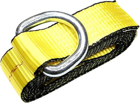 (Pack of 4) 2" X 12ft Feet Lasso Strap with D Ring Auto Tie Down in Saudi Arabia