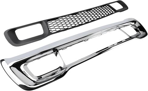 شبكة شواء المصد الأمامي السفلي من MOTOALL وغطاء من الكروم 68143101AC مناسب لسيارة جيب جراند شيروكي 14-16 in Kuwait