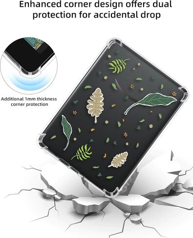 WALNEW Clear Case for Kindle Paperwhite 12th Gen 2024 (7") and Kindle Colorsoft Signature Edition (7"), Ultra Slim Soft Transparent Back Cover for 7-Inch All-New Kindle Paperwhite, Book in Kuwait