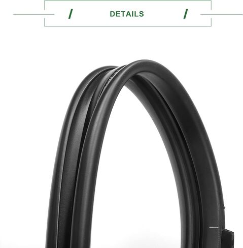 Motoforti Door Window Run Channel Seal, Weatherstrip Glassrun Channel Seal Strip, for Nissan Frontier 1997-2004, Rubber, Front Left, No.808312S400, Black, 1 Pc in Saudi Arabia