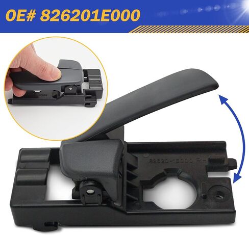 مقبض الباب الداخلي لـ 2006-2011 Hyundai Accent الجانب الأمامي الأيسر للمحرك 826101E000 in Kuwait