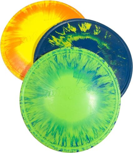 Ruff Dawg Peanut Crunch Rubber Dog Toy Assorted Neon Colors in Kuwait