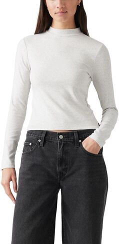 Levi's Women's Effortless Long Sleeve Tee Shirt in Saudi Arabia